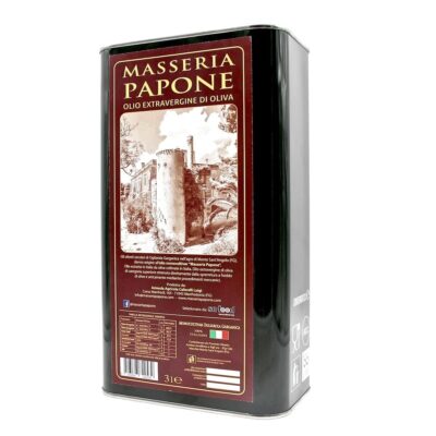 Olio Extravergine di Oliva Pugliese Ogliarola Garganica – Direttamente dal Produttore nel Gargano 10 Lattina da 3 litri Olio Extravergine di oliva