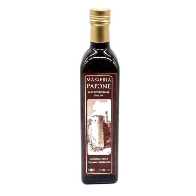 Olio Extravergine di Oliva Pugliese Ogliarola Garganica – Direttamente dal Produttore nel Gargano 18 Bottiglia Olio Extravergine di oliva da 0,50 Litri