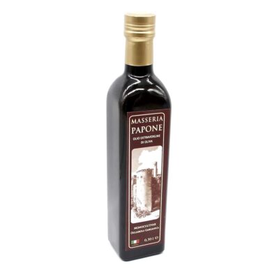 Olio Extravergine di Oliva Pugliese Ogliarola Garganica – Direttamente dal Produttore nel Gargano 15 Bottiglia Olio Extravergine di oliva da 0,75 Litri