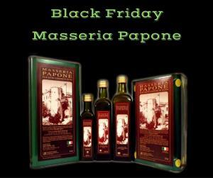 black friday olio extravergine di oliva
