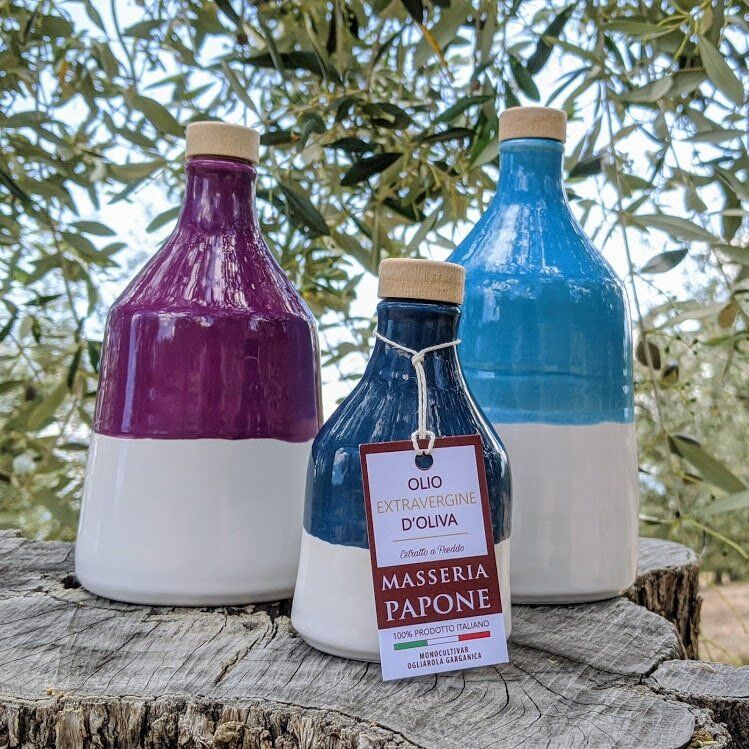 Migliore qualità al giusto prezzo: Compra olio italiano dal produttore 1 Bottiglie in terracotta olio extravergine di oliva